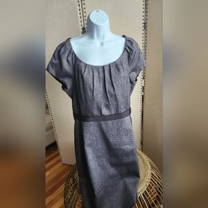 Tahari Gray Dress